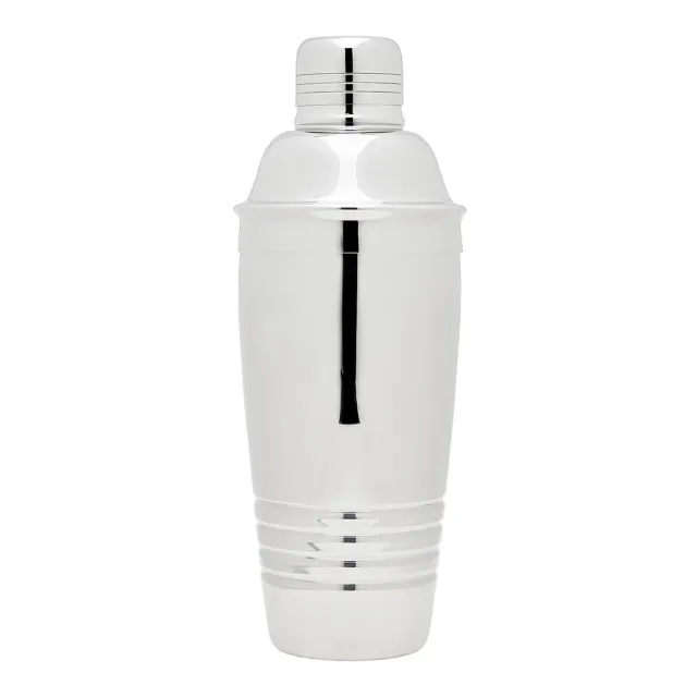 Godinger Top Shelf Double Walled Cocktail Shaker 19 oz stål