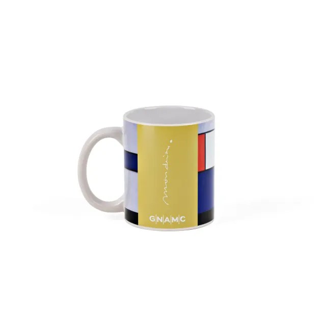 Guzzini Piet Mondrian krus porcelæn Composition A