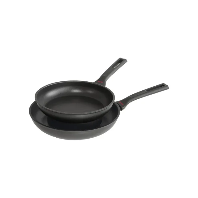 Guzzini Cook&Plus pandesæt 24 og 28 cm induktion 2 stk