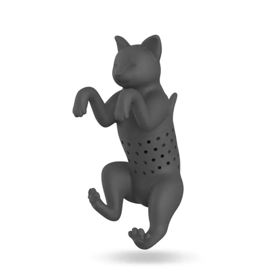 Fred Purr Tea teinfuser kat silikone