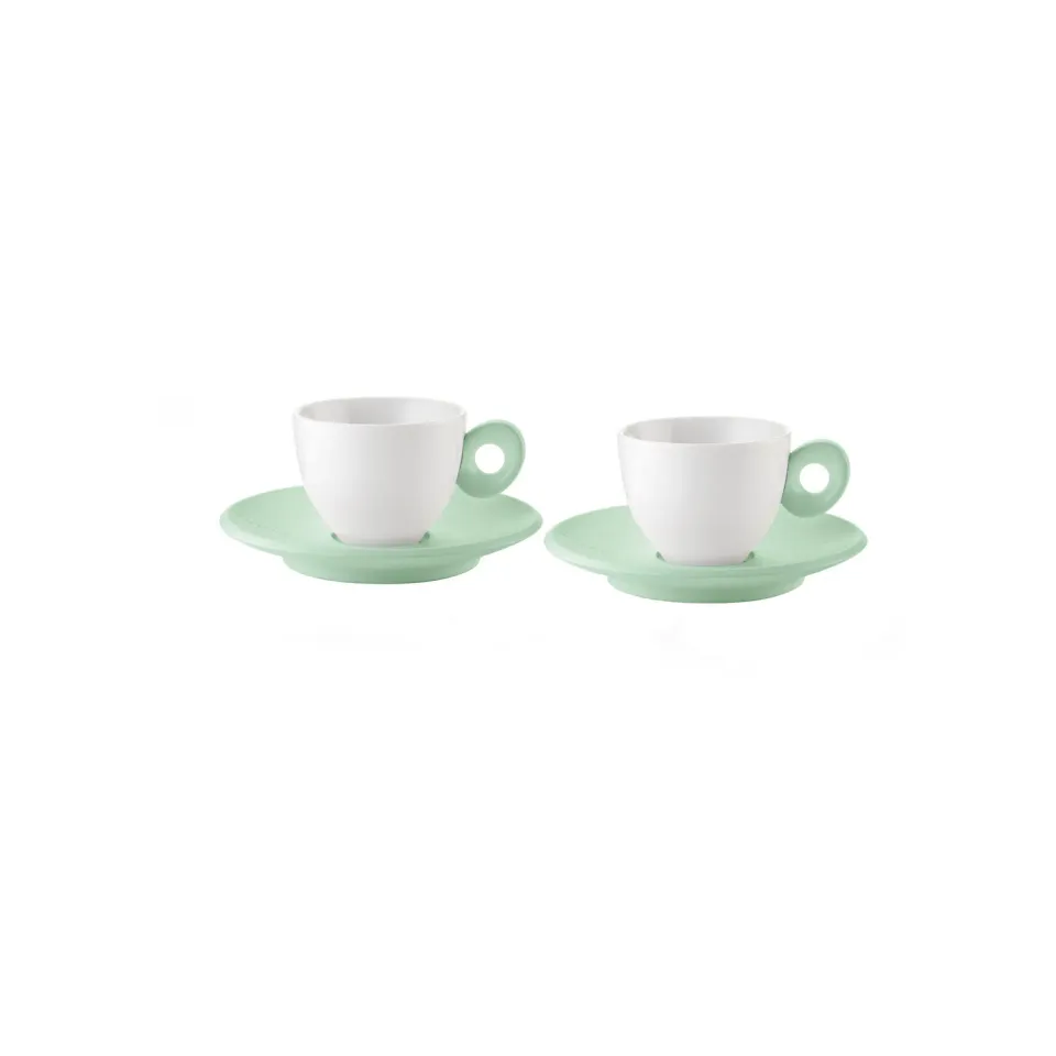 Guzzini Everyday espressokopper 2 stk med underkop