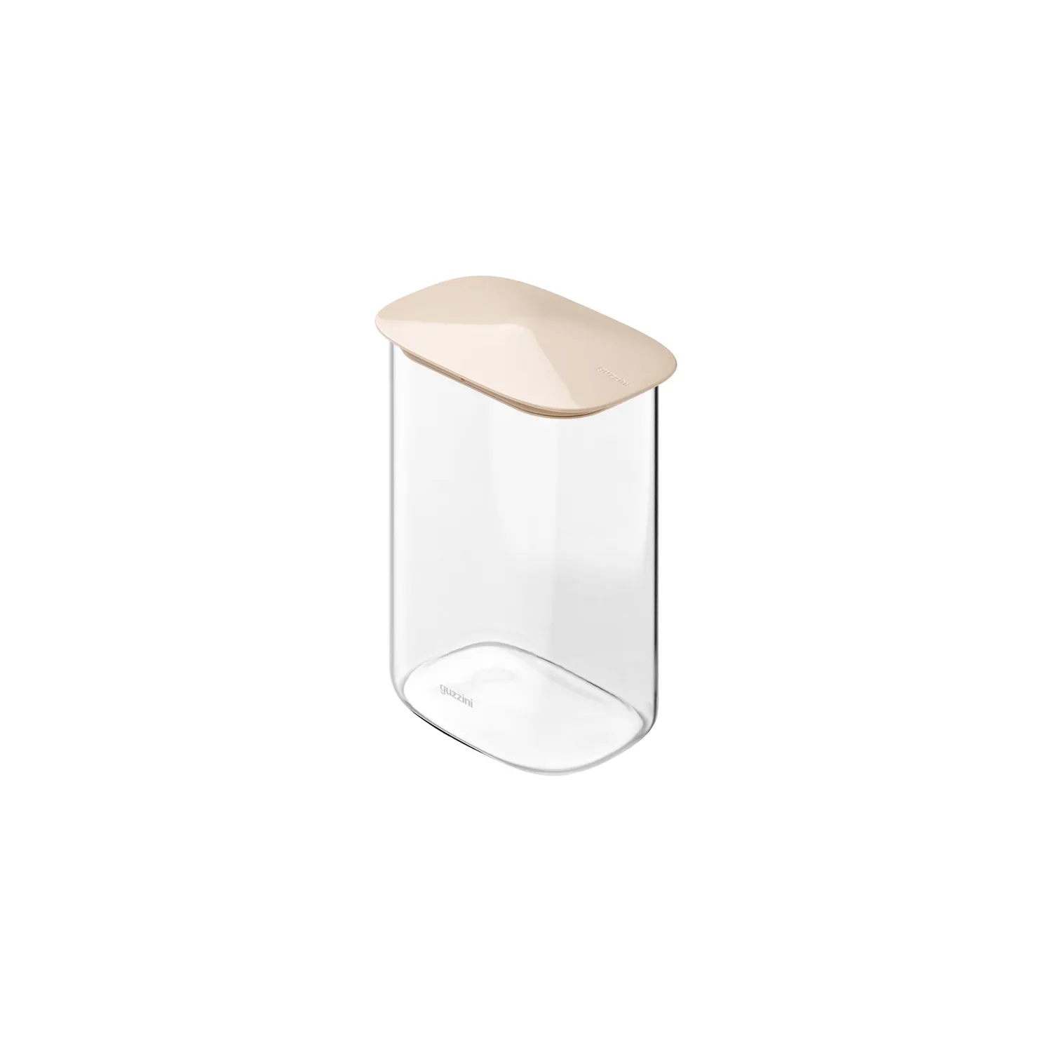 Guzzini Fresh&Style glas 2 stk L sort låg
