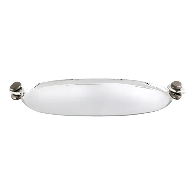 Godinger Pebble serveringsbakke oval gunmetal