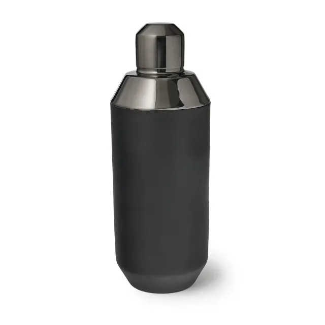Godinger Raven cocktailshaker dobbeltvægget matsort