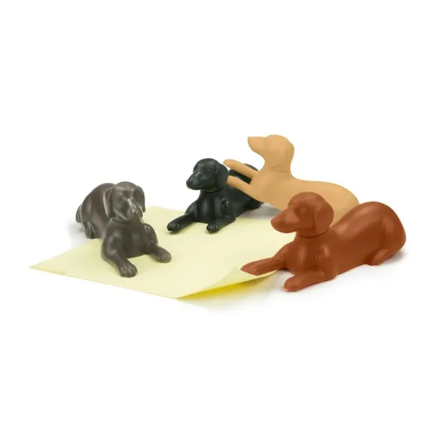 Fred Magnetipups køleskabsmagneter 4 stk hunde
