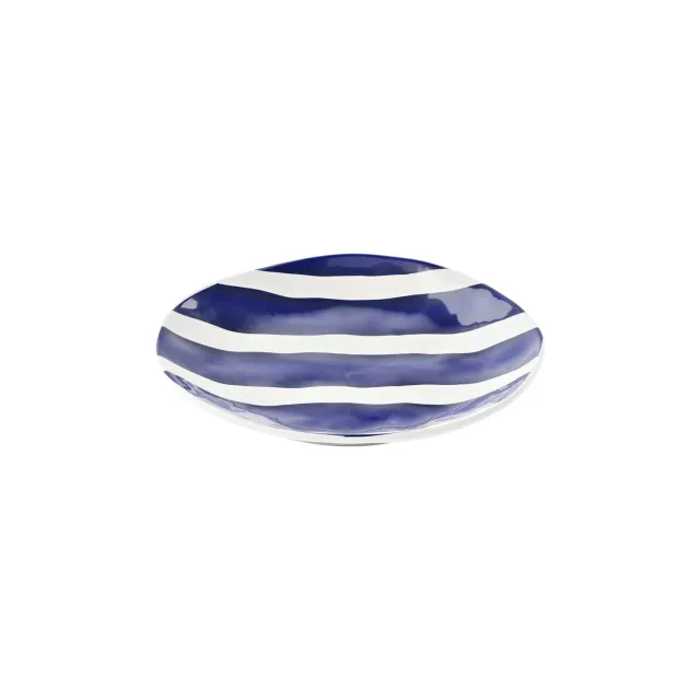 Guzzini Riviera desserttallerken Mediterranean blue melamin