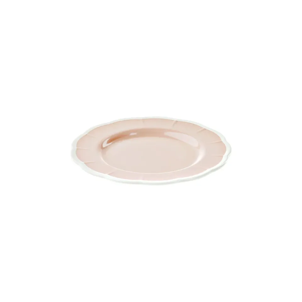 Guzzini Flora desserttallerken støvet rosa blomst