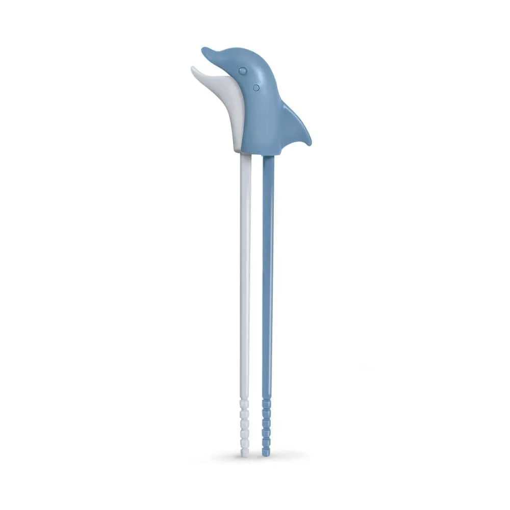 Fred Munchtime Dolphin spisepinde delfin tofarvet