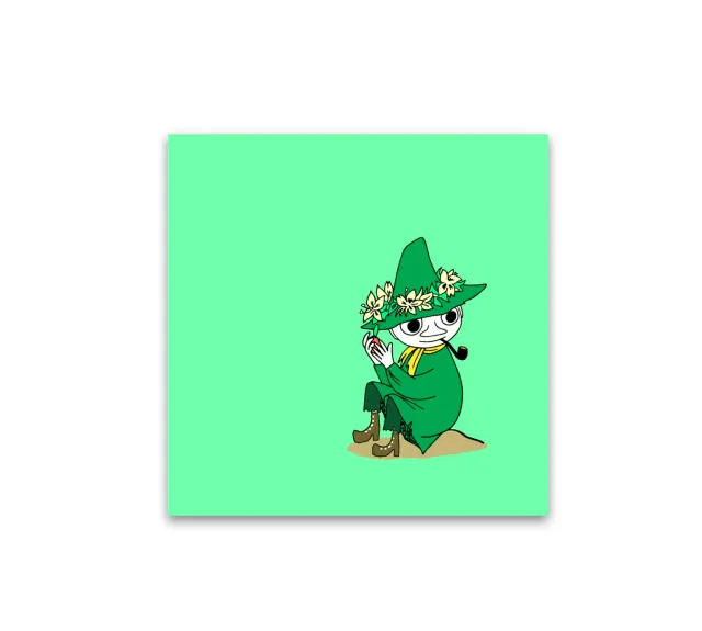 Opto Design Snufkin Green servietter 20 stk grøn