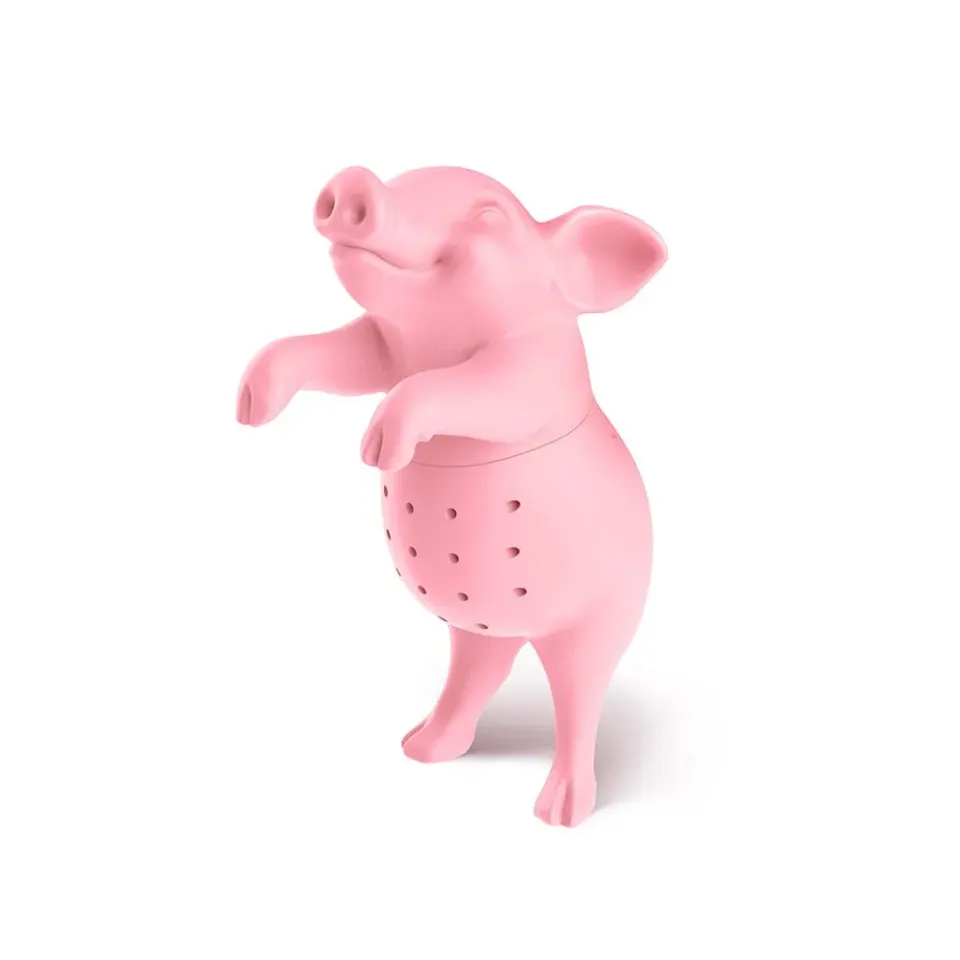 Fred Hot-Belly teinfuser gris silikone