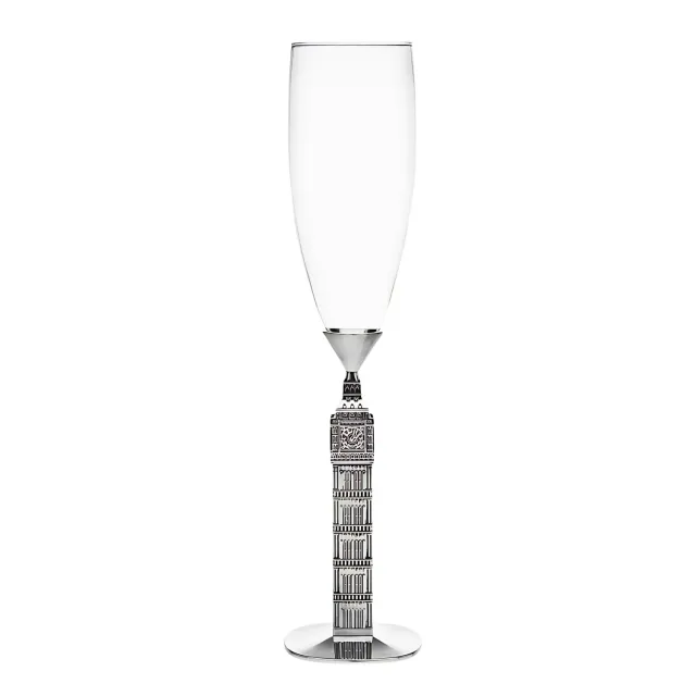 Godinger Landmark Big Ben champagneglas krystal 8 oz