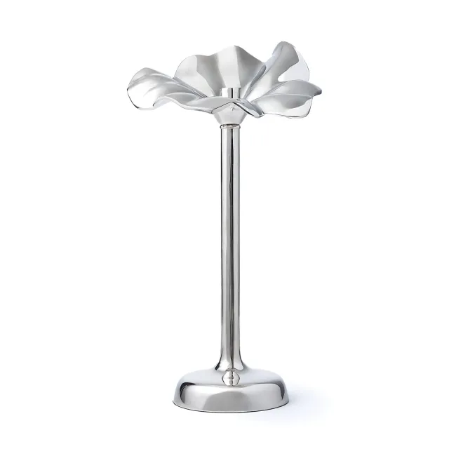Godinger Blossom Platinum lysestage 40 cm