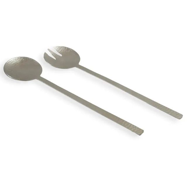 Godinger Temari Hammered Silver salatbestik 2 dele hamret