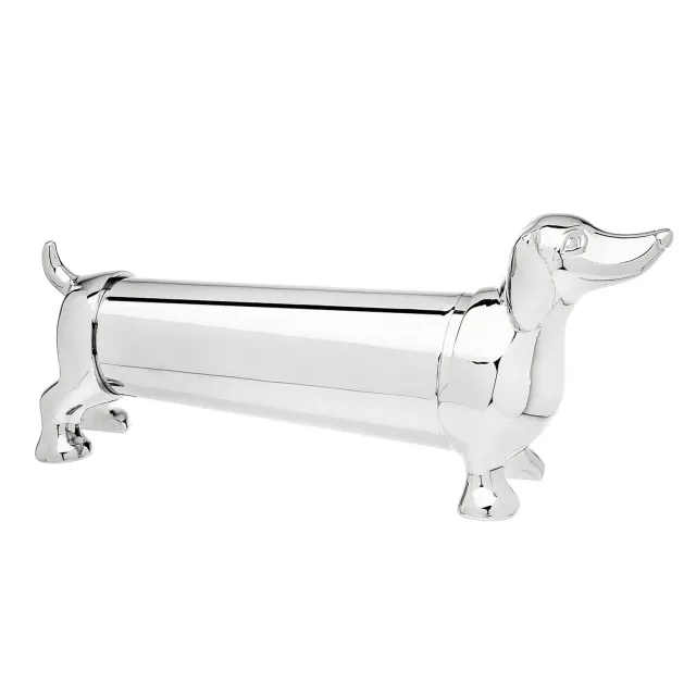 Godinger Dachshund cocktailshaker 21 oz rustfrit stål