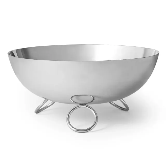 Godinger Sphere salatskål rustfrit stål 160 oz