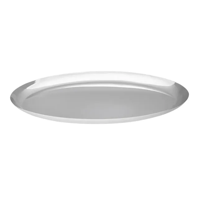 Godinger Nodi serveringsbakke stor stål 46 cm