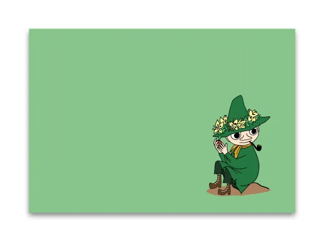 Opto Design Moomin Snufkin Green dækkeserviet 40x30 cm grøn