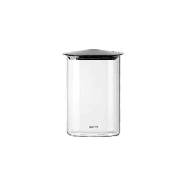 Guzzini Fresh&Style glas 2 stk L sort låg