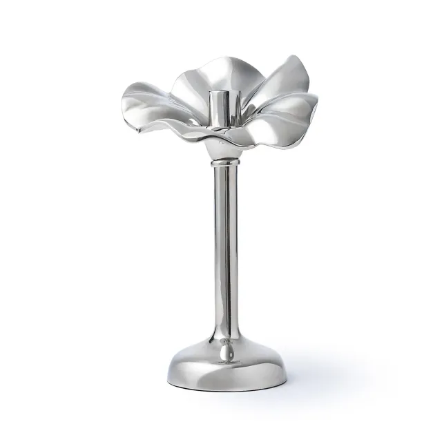 Godinger Blossom lysestage platin 26 cm kronelys