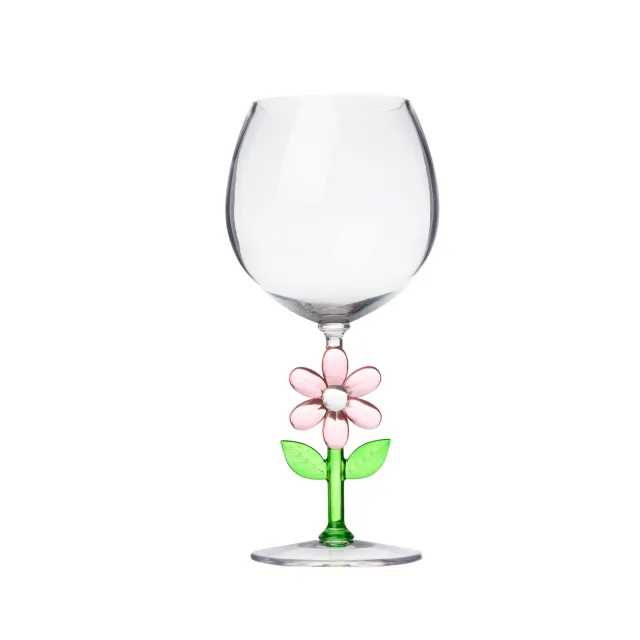 Godinger Flower vinglas akryl blomsterstilk 568 ml
