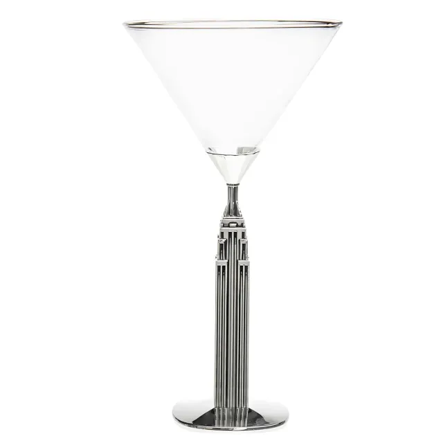 Godinger Landmark Empire State martiniglas 8 oz krystal