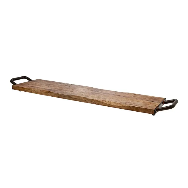 Godinger Ridgewood Natural Medium serveringsbakke akacie