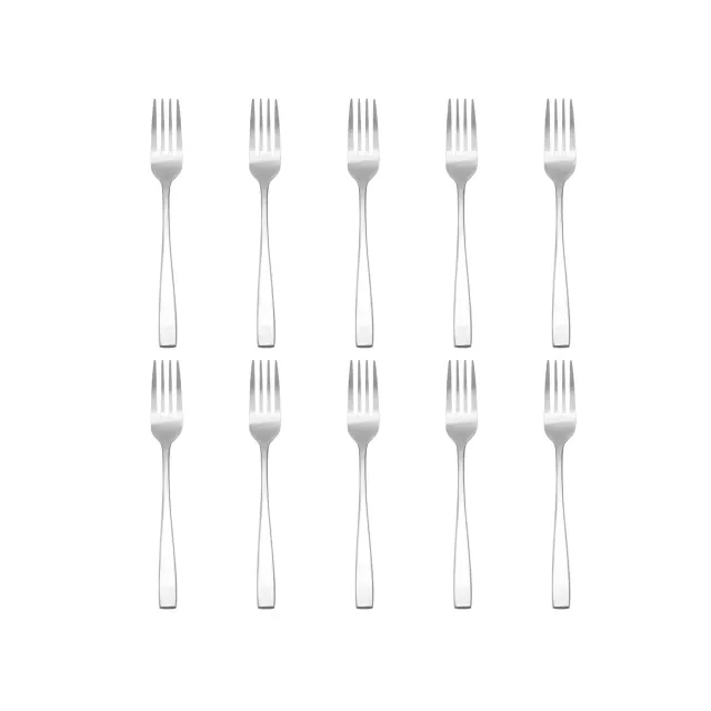 Godinger Chisel middagsgafler matte 10 stk 20,9 cm