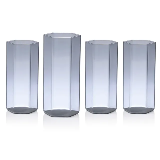 Godinger Helix highball glas 4 stk smoke