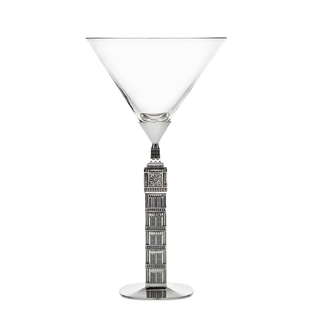 Godinger Landmark Big Ben Martini martiniglas 8oz krystal