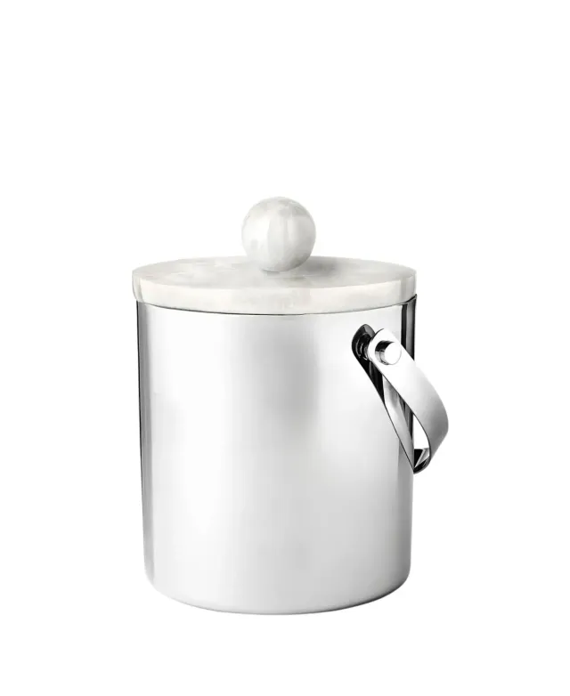 Godinger Azure Matte White isspand hvid stål 64oz
