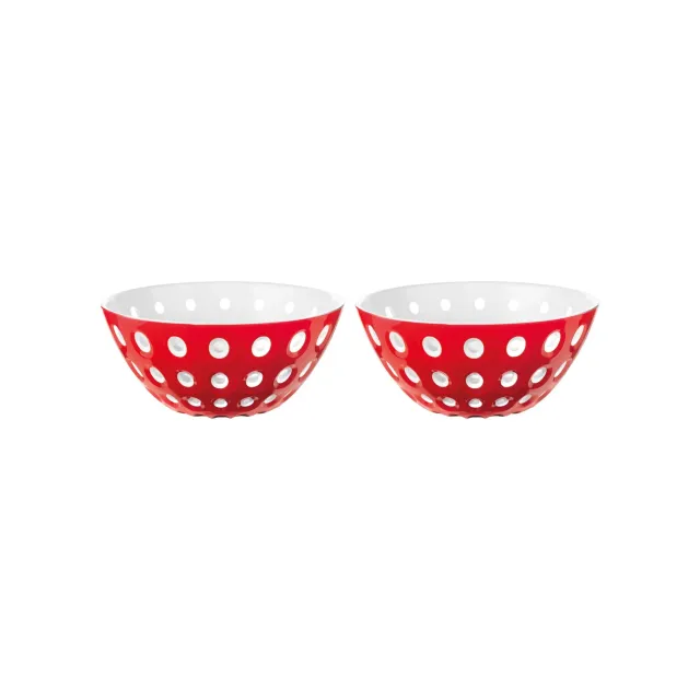 Guzzini Le Murrine skåle 2 stk Ø12 cm rød
